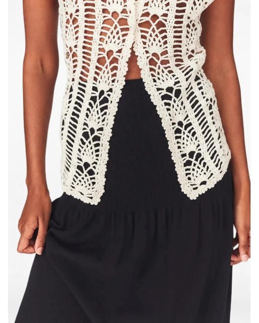 THE GARMENT Black Maldive Knit Maxi Skirt