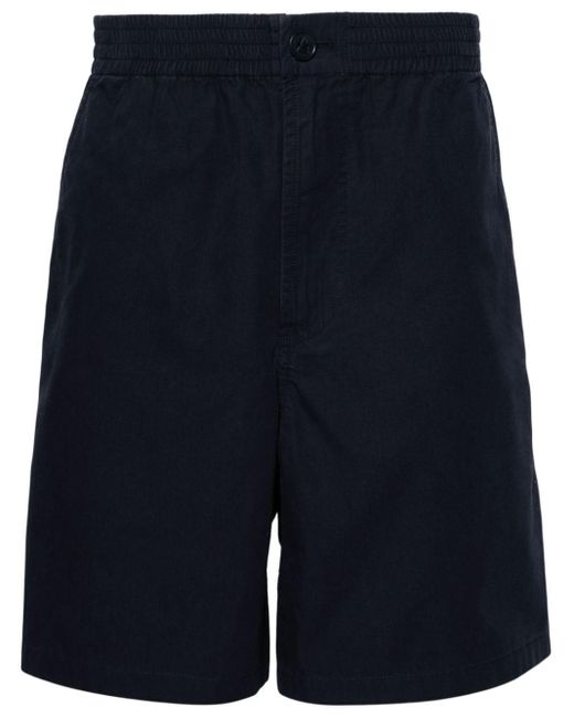 Shorts con vita elasticizzata di A.P.C. in Blue da Uomo