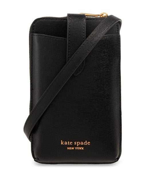 Sac à bandoulière Morgan North South mini Kate Spade en coloris Black