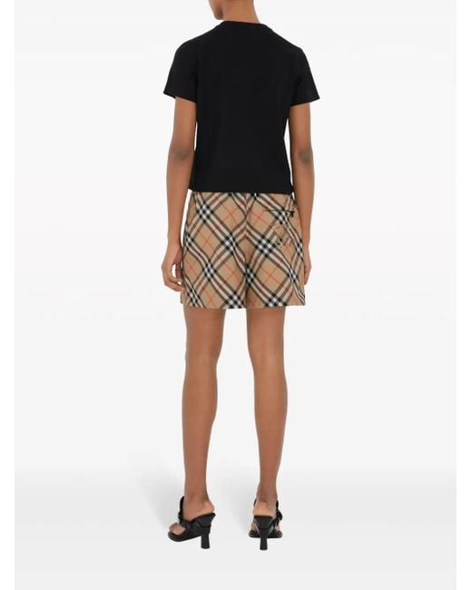 Burberry Brown Short Shorts