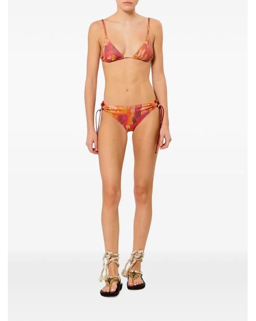 Isabel Marant Orange Feride Bikini Top