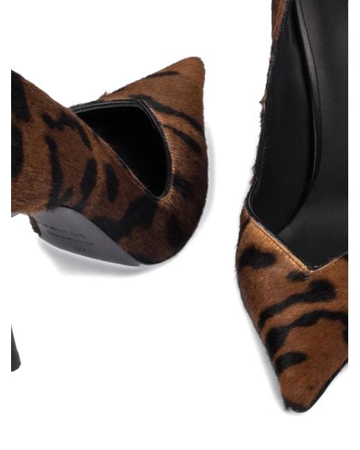 Le Silla Brown 100Mm Vivienne Pumps