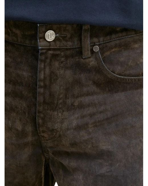 Helmut Lang Green Cotton Jeans for men