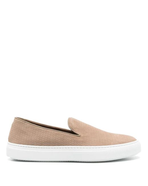 メンズ Fratelli Rossetti レザースニーカー White
