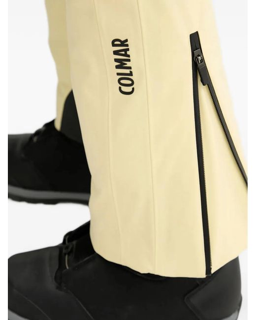 Colmar White Zip-Pocket Ski Pants