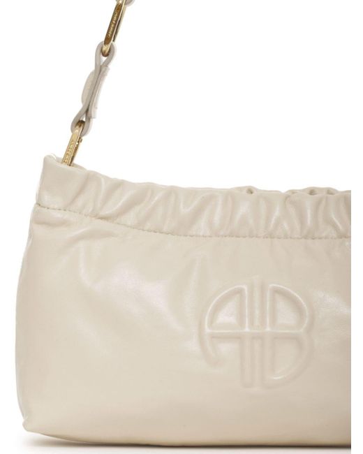 Anine Bing Natural Small Kate Shoulder Bag