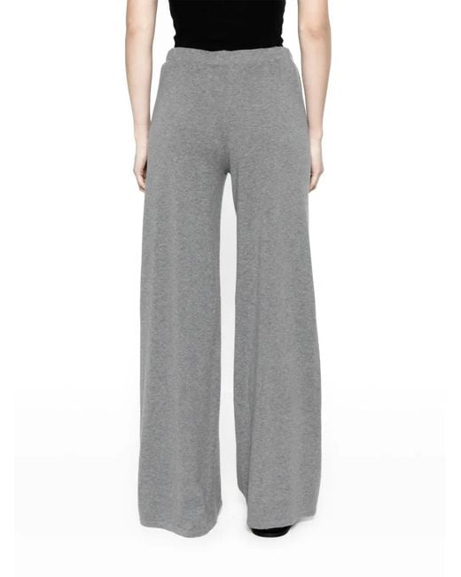 Lisa Yang Gray Aina Knitted Trousers