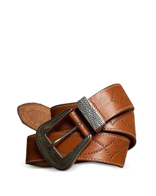 Fortela Brown Denver Leather Belt