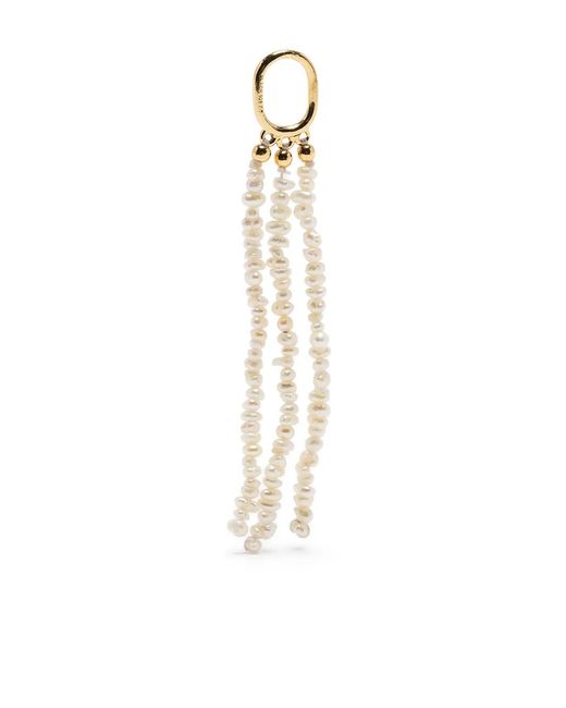 Maria Black White King Pearl Charm