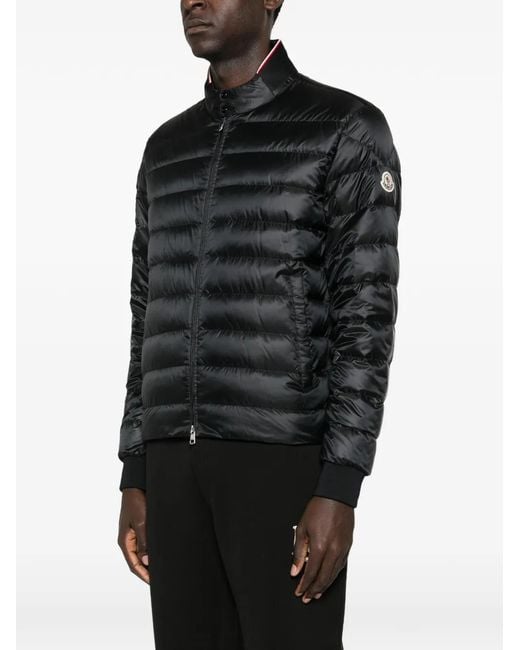 Moncler Black Rigel Short Down Jacket for men