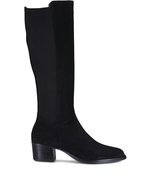 Ron White Black Pointed-Toe Boots