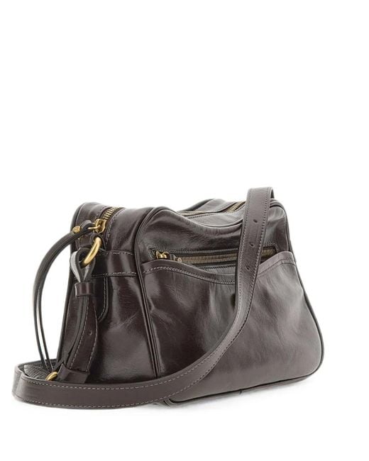 Gianni Chiarini Gray Sac Porté Épaule Cora En Cuir