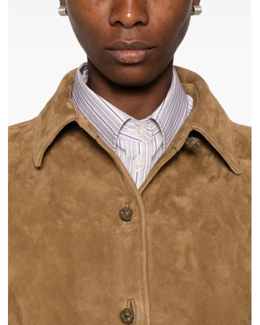 Rohe Natural Mandarin-Fastening Coat