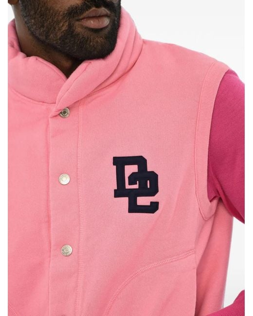 DSquared² Pullover Mit Logo-Print in Pink für Herren