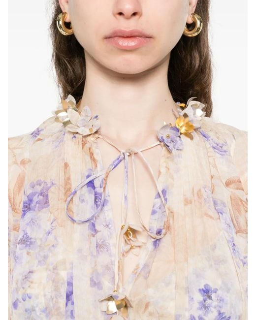Zimmermann Dawning Flutter ドレス Natural