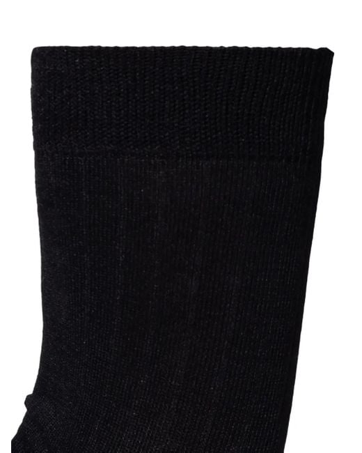 Maison Margiela Black Tabi Cut Socks for men