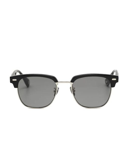 A Bathing Ape Sonnenbrille Mit Eckigem Gestell in Gray für Herren