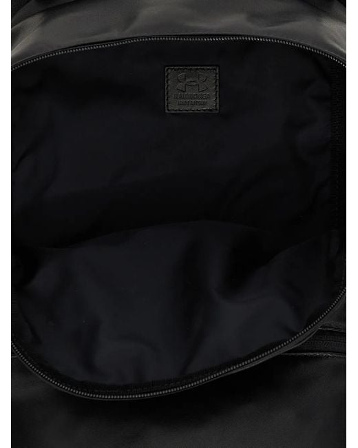 Balenciaga Black X Under Armour Backpack for men
