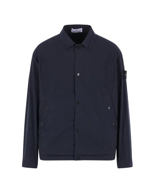 Stone Island Blue Jacket for men
