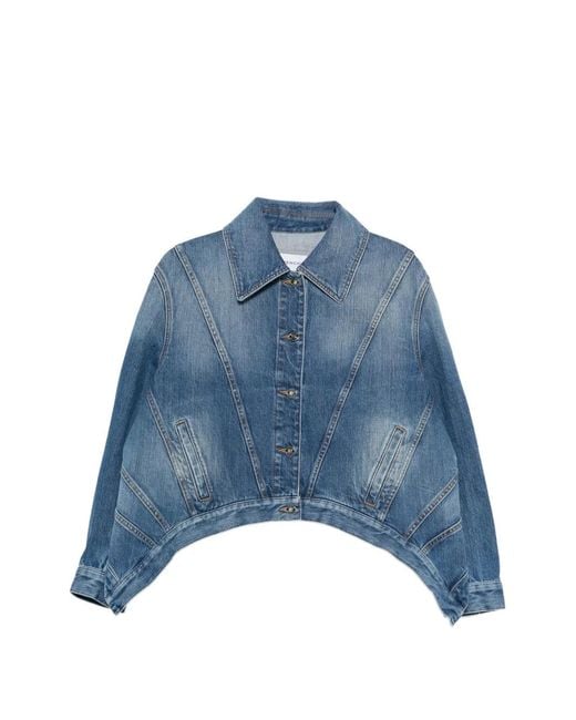 Chaqueta Vaquera Con Botones Givenchy de color Blue