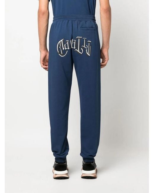 メンズ Roberto Cavalli トラックパンツ Blue