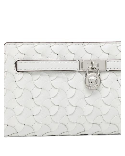 Michael Kors White Hamilton Mini Bag