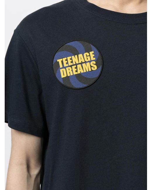 Raf Simons Black Teenage Dreams T-Shirt for men