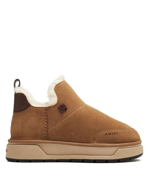Amiri Brown Malibu Suede Boots for men