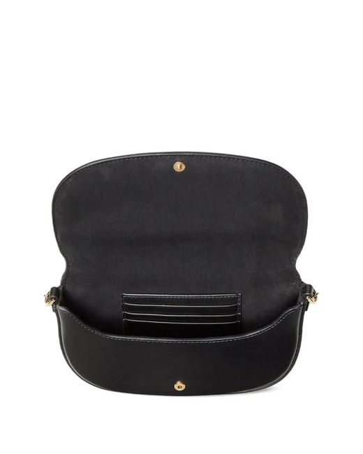 Fendi Black Graphy Leather Mini Bag