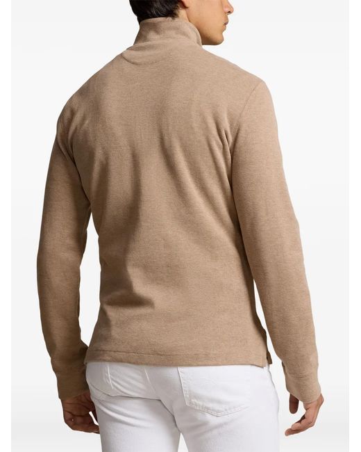 Polo Ralph Lauren Natural Zipped Sweater for men
