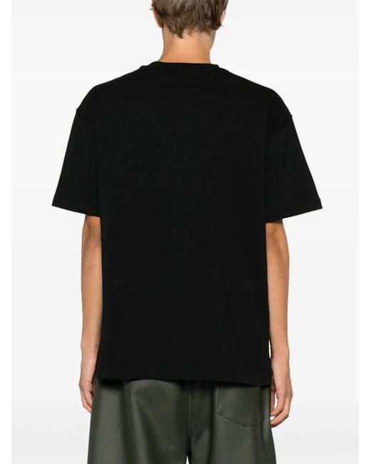 A_COLD_WALL* Black * Essentials Small Logo T-shirt for men