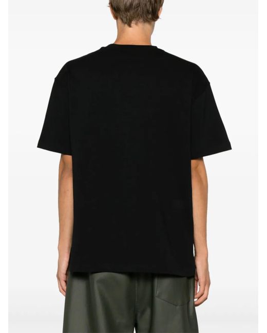 A_COLD_WALL* Black * Essentials Small Logo T-shirt for men