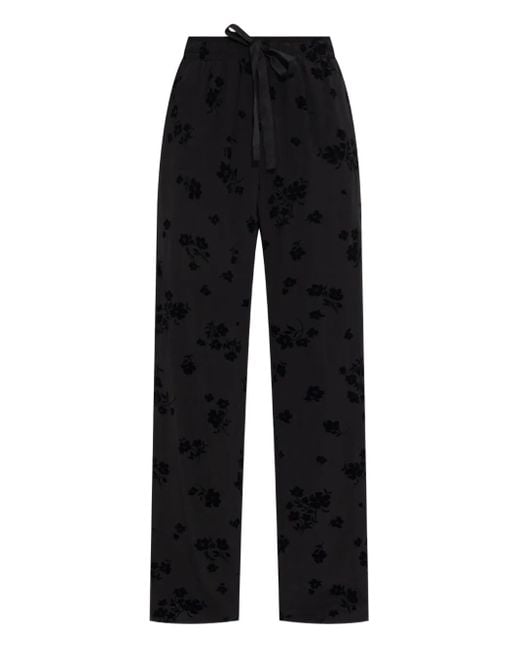 Zadig & Voltaire Black Drawstring Trousers