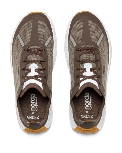 Zegna Brown X Norda Sneakers for men