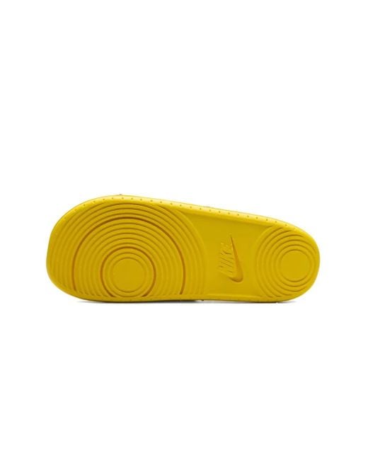 Nike Yellow Kobe Offcourt Slides for men