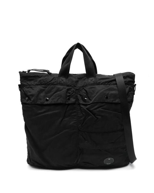 C P Company Black C. P. Company "Nylon B" Tote Bag
