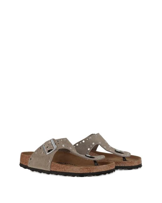 Birkenstock Brown Gizet Flat Sandals
