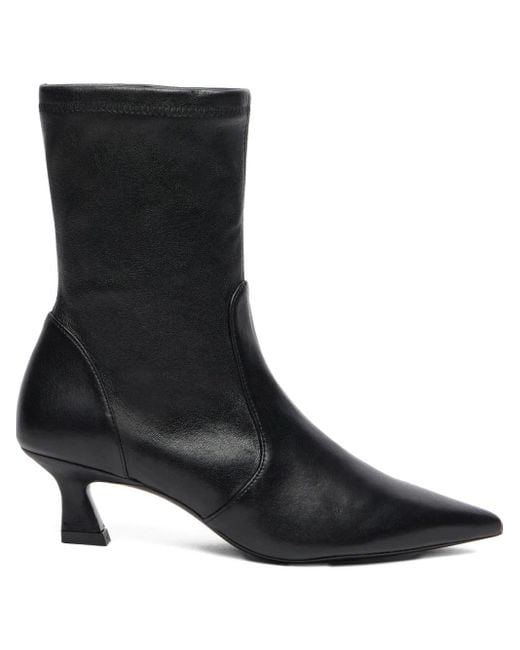 Stuart Weitzman Black 50Mm Vinnie Ankle Boots