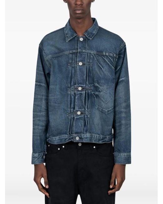 Human Made Blue Denim Work Jacket for men