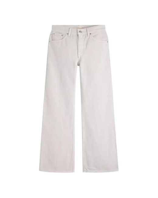 Levi's Bootcut Jeans in het White