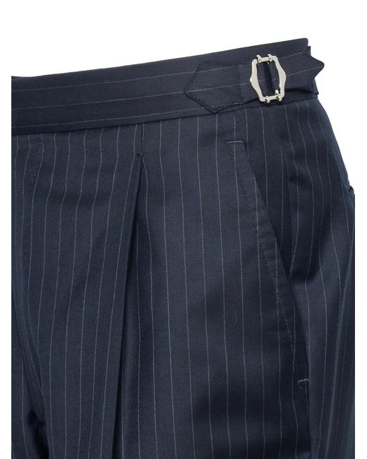 Franzese Collection Blue Bugatti Suit for men