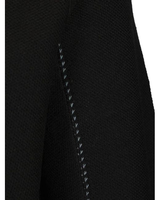 Paul Smith Black Button-Up V-Neck Cardigan for men