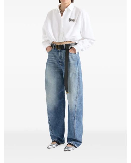 Givenchy Blue Light Cocoon Jeans