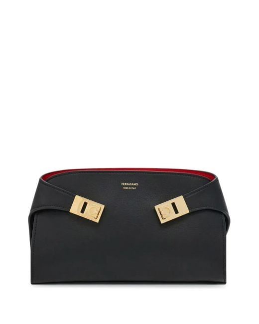 Ferragamo Hug ショルダーバッグ ミニ Black