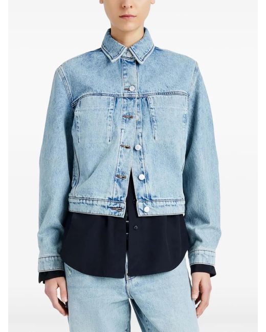 Proenza Schouler Blue Lawrence Denim Jacket