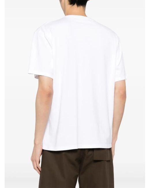 Camiseta con estampado gráfico Undercover de hombre de color White