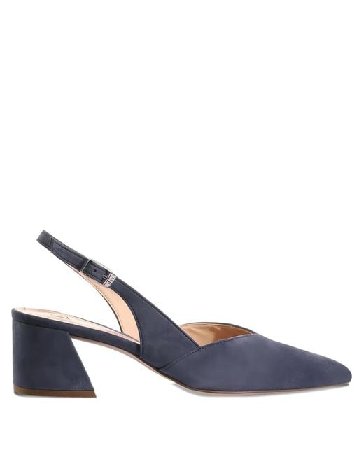 Högl Blue Laura Slingback Pointed-Toe Pumps