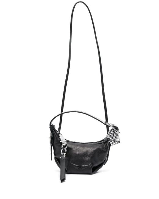 Borsa A Tracolla Mini Le Cecilia Con Decorazione di Zadig & Voltaire in Black
