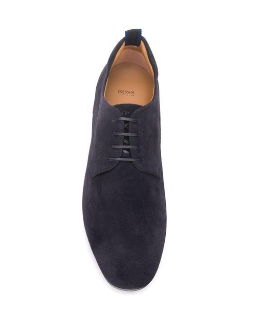 BOSS by HUGO BOSS Portobello Derby Shoes in Blue for Men | Lyst