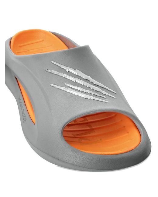 Philipp Plein White Moon Slides